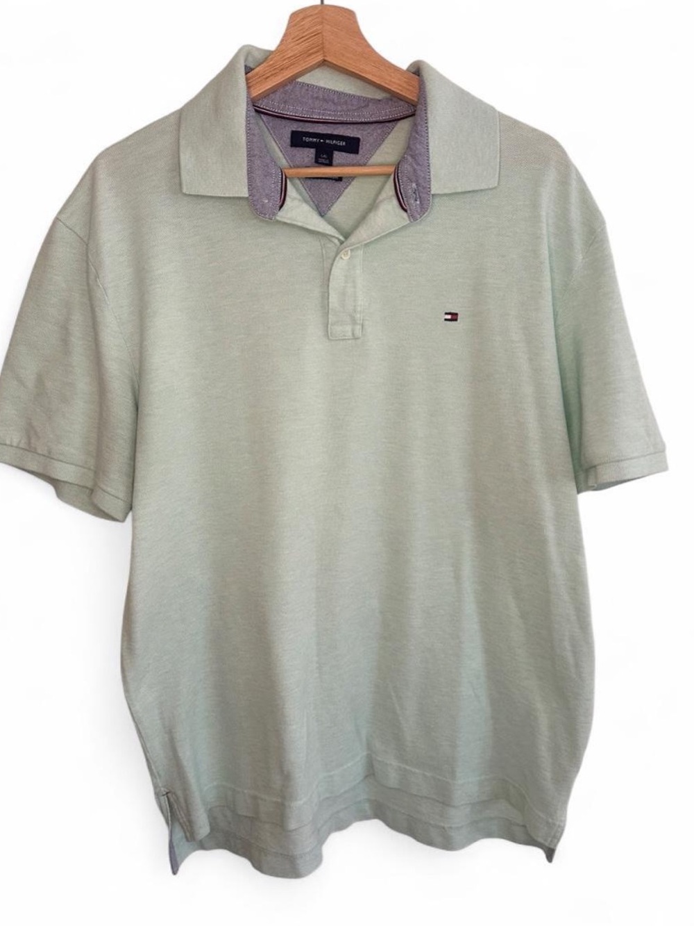 Tommy Hilfiger Men's Polo Shirt in mint